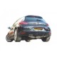 Silencieux arrière duplex inox g/d - 1 sortie ovale Sport Line 135x90mm Ragazzon Volkswagen Scirocco(13) 2.0TDi DPF (125kW) 2008-2012