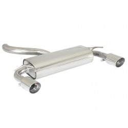 Silencieux arrière duplex inox g/d - 1 sortie ronde Sport Line 90mm Ragazzon Volvo C30 (typ M) 2.5 T5 10/2006-2013