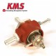 Régulateur de pression d'essence réglable 0-5bar | 3 voies | KMS Van Kronenburg