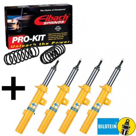 Kit B6 + Eibach Citroën Xsara 1.4, 1.6, 1.8, 1.8 16S, 1.9D, 1.9Td, 2.0Hdi, 2.0 16S, inclus Coupé et break | 08/1997-