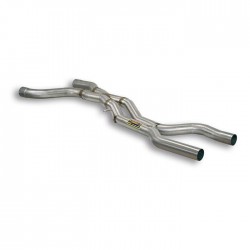 Central "X-Pipe" Supersprint Audi Q7 6.0 TDI W12 (500ch) 2008-2012