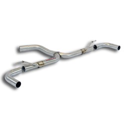 Tube de fuite "Y-Pipe" - (Remplace le silencieux arrière) Supersprint Audi A3 8V 2.0 TDI (110-150-184ch) 2012-