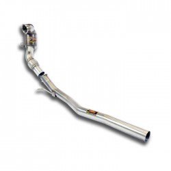 Downpipe + catalyseur métallique WRC 100 CPSI Supersprint Audi A3 8V Carbiolet Quattro 1.8 TFSI 180ch 2013-2015