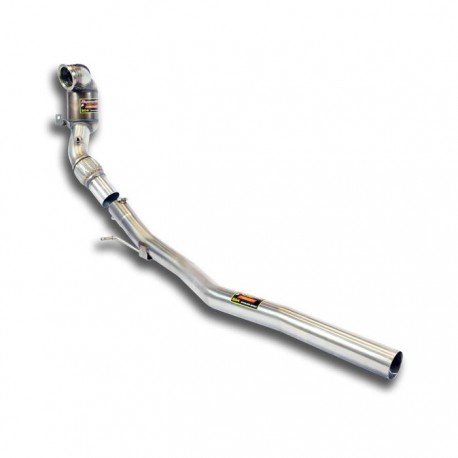 Downpipe + catalyseur métallique WRC 100 CPSI Supersprint Audi A3 8V Carbiolet Quattro 1.8 TFSI 180ch 2013-2015