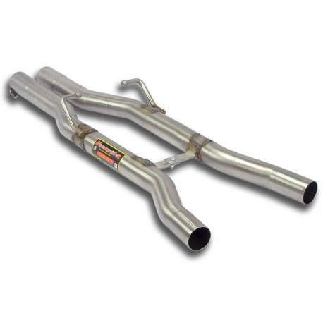 Central Kit tube Droite + Gauche Supersprint Audi A4 B6/B7 Cabrioletlet Quattro 3.0i V6 220ch 03-06