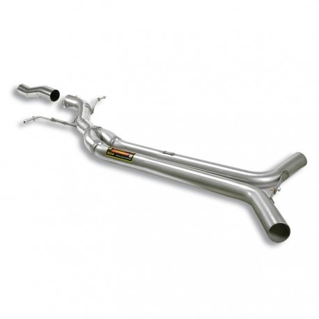 Tube central + pattes de fixation Supersprint Audi A5 Sportback 2.7 TDi (190ch) 2009-2012