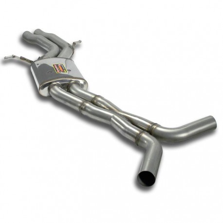 Silencieux central "X-Pipe" Supersprint Audi A5 Sportback Quattro 2.0 TFSI (211-224ch) 2009-(Ø80mm)