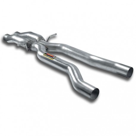Central "X-Pipe" Supersprint Audi A6 C6 Typ 4F Allroad 3.2 FSI V6 (255ch) 2006-2009