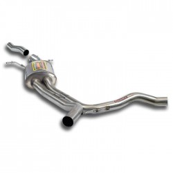 Silencieux central Supersprint Audi A6 C7 Typ 4G 11-14 (Berline+Break) 2.0 TFSI 211ch 2011-