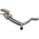 Silencieux central + "X-Pipe" Supersprint Audi A6 C7 Typ 4G Allroad 3.0 TFSI V6 310-333ch 2012-