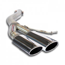 Tube de fuite Gauche 100x75 Supersprint Audi A6 C7 Typ 4G Quattro 11-14 (Berline+Break) 3.0 TDI V6 (204ch-245ch) 2011-