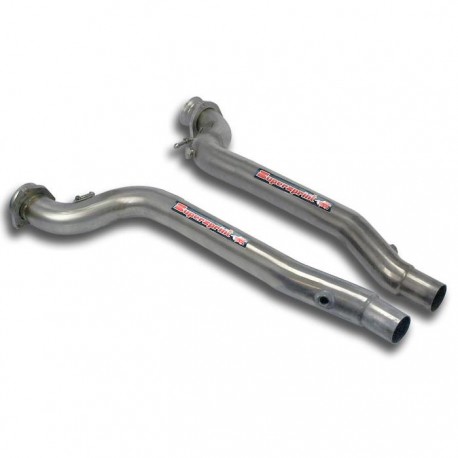 Tubes avant Droite + Gauche - (Remplace les silencieux avant d'origine) Supersprint Audi A7 Sportback 2010-2014 2.8 FSI V6 204ch 10-14