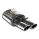 Silencieux arrière Gauche 100x75 Supersprint Audi A7 Sportback 2010-2014 3.0 TDI V6 204ch 10-14