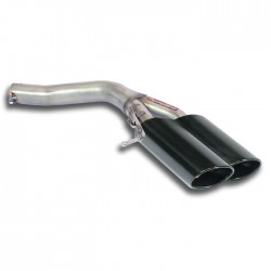 Tube de fuite droit 100x75 noir Supersprint Audi A7 Sportback Quattro 2010-2014 3.0 TDI V6 (204-245ch) 10-14