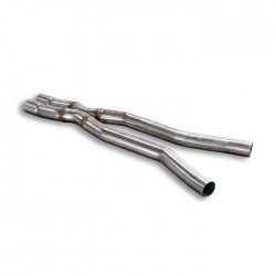 Tube central + "X-Pipe" Supersprint Audi A8 Quattro D3 Typ 4E 3.7i V8, 4.2i V8 2003-2009