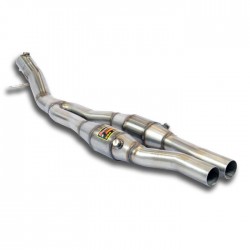 Tubes avant kit avec Catalyseur métallique Droite + Gauche Supersprint Audi S3 8V Berline Quattro 2.0 TFSI (300ch) 13-