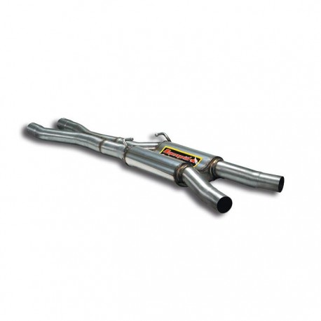 Silencieux central + " X - Pipe ". Supersprint Audi RS4 B7 (Berline+Break) Quattro 4.2i V8 (420ch) 06-