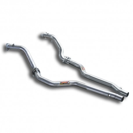 Descente tube Droite + Gauche - (remplace catalyseur) Supersprint Audi S5 07-10 Quattro Coupé 4.2i V8 (355ch) 2007-2010