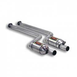 Silencieux avant Droite + Gauche avec catalyseurs métalliques 200CPSI Supersprint BMW Série 3 E91 Touring 323i-325i 2005-2/2007