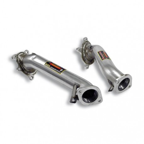 Descente de turbo Droite + Gauche (remplace pre-catalyseur) Supersprint Nissan GT-R 3.8 V6 Bi-Turbo (485-530-550ch) 09-