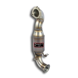 Tube de descente de Turbo avec catalyseur métallique. Supersprint Peugeot 207 CC THP 1.6i 16V 150ch 07-