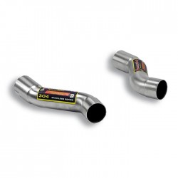 Tubes de sortie Droite + Gauche pour embouts d'origine Supersprint PORSCHE 911 (997.2) Carrera S-4S 3.8i 385ch 09-