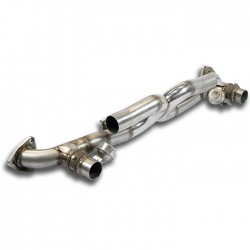 X-Pipe + valves Droite + Gauche Supersprint PORSCHE 911 (991.1) Carrera-Carrera 4 3.4i 350ch inclus carbio