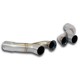 Kit "Y-Pipe" pour embouts de sortie d'origine Supersprint PORSCHE 911 (991.1) Carrera S-Carrera 4S 3.8i 400ch inclus carbio