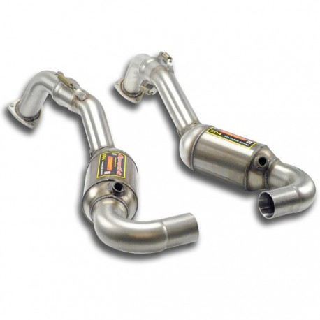 Tubes avant Droite + Gauche avec catalyseurs Supersprint PORSCHE BOXSTER (986) 2.7i 00-04