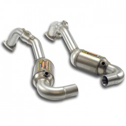 Tubes avant Droite + Gauche avec catalyseurs Supersprint PORSCHE BOXSTER (987) 2.7i 240-245ch 05-08