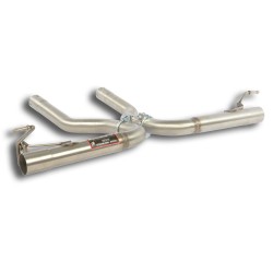 Tube arrière Droite + Gauche Supersprint PORSCHE CAYENNE (958) 3.0d V6 245ch 10-13