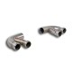 Raccord "Y-Pipe" pour sorties d'origine Supersprint PORSCHE CAYENNE (958) S 4.8i V8 400ch 10-13