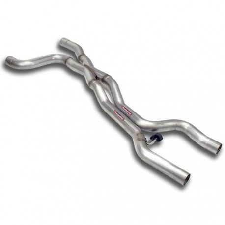 Tubes centraux "X-Pipe" Supersprint PORSCHE CAYENNE (958 Facelift) 3.0T V6 Hybrid 333-416ch 14-