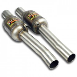 Catalyseurs métalliques avant Droite + Gauche Supersprint PORSCHE PANAMERA (970) S-4S 4.8i 400ch 2010-2014