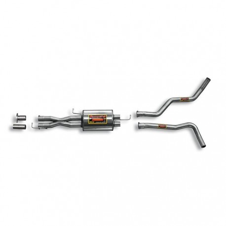 Silencieux central Droite + Gauche + "X-Pipe". Supersprint Range Rover SPORT Mk1 (L320) 3.6 TD V8 2007-2012