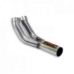 Y-Pipe pour collecteur d'origine-(supprime le pre-catalyseur)-A souder Supersprint Renault CLIO 3 2.0i RS 197ch 06-09