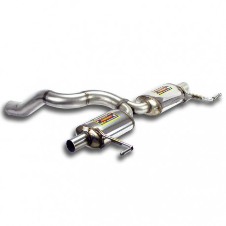 Silencieux arrière Droite + Gauche "Racing" Supersprint Renault CLIO 3 2.0i RS 197ch 06-09