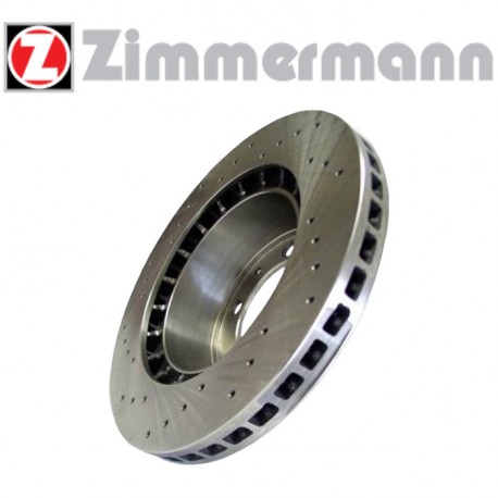 Disque de frein sport/percé Avant ventilé 257mm, épaisseur 20mm Zimmermann Alfa Roméo 155 1.6I, 1,7I, 1.8I, 2.OI ts/ts 16v