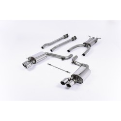 Echappement Inox Milltek Audi S6 5.2 V10 FSI Quattro 2006- | Ligne après catalyseur origine