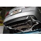 Silencieux arrière duplex inox g/d - sortie ronde 90mm Ragazzon Audi A6 (typ 4G) 2011- 2.0TDi (130kW) 2011-2014