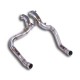 Descente tube Droite + Gauche (Suppression les catalyseurs primaires et secondaires) pour MERCEDES W205 C63 AMG