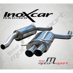 Echappement sport/route INOXCAR Racing Peugeot 406 3.0 V6 COUPÉ | Silencieux arriére une sortie Rally Ø90mm