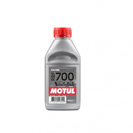 Liquide de frein MOTUL RBF700 DOT 4 | 0,50L | Non Miscible