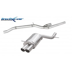 CATBACK INOXCAR Racing Audi A4 (Type B5) S4 2.7 BITURBO (265ch) 1998-2001 | Tube central + Silencieux arrière 2xØ76mm