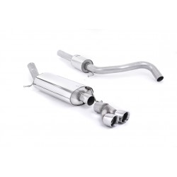 Inox Milltek Audi A1 S line 1.4 TFSI 122CV 2010- | Ligne après catalyseur origine | Avec intermédiaire