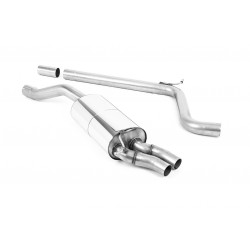 Echappement Inox Milltek Audi A1 40TFSI 200CV 2019- Ligne après catalyseur origine "Catback" Sans silencieux primaire Homologué