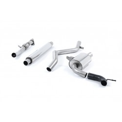 Milltek Renault Mégane 3 RS 250/265 et Cup | Cat-Back/Ligne Inox après cata origine avec silencieux intermédiaire| SSXRN406