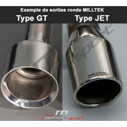 Echappement Inox Milltek Audi TT 180 / 225 Quattro Coupe et Roadster 1998 - 2006 | Ligne après catalyseur origine