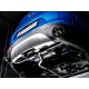 Silencieux arrière duplex inox Ragazzon Alfa Romeo Stelvio 2.2 Turbo Diesel (110-132-154kW) 2017-08/2018 | Inclus Q4