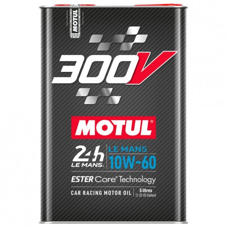 Motul 300V LE MANS 10W60 Huile Moteur 100% Synthèse | Bidon 2L | 110864 | Nouvelle formule compatible FAP